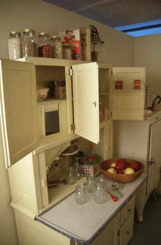 Kitchen cabinets from 1940s